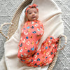Penny Chickens Baby Swaddle Blanket