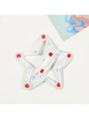 Beau - Five-Pointed Star Print Hair Clip