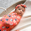 Penny Chickens Baby Swaddle Blanket
