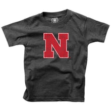  Nebraska Huskers Youth SS Blend Tee - Black