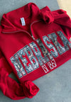 Camo Nebraska 1/4 Zip