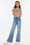YOUTH HIGH RISE WIDE LEG FLARE