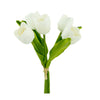 Pack of 5 Stems Real Touch Medium Open Tulip