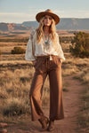 Scuba Wide Leg Pants