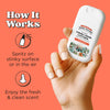 ~Pourri Smoke Odor Control 1oz in Pouch ~ Island Breeze