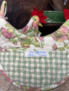 Happy Hen Mini Mitt in Cream Floral