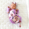 Emmy RUFFLE ZIP Bamboo Halloween Pumpkins Baby Outfit