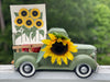 Sunflower Field Swedish Cloth