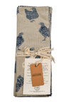 Henrietta Placemat Blueberry S/4