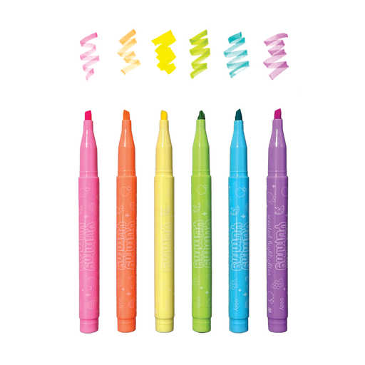 Ooley Yummy Yummy Scented Highlighters - Set of 6