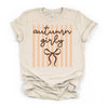 Fall Stripe Shirt, Cider Pumpkin Autumn Sweater Weather Tee