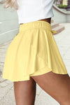 Drawstring High Waist Lined Tennis Skorts | 10 Colors S-4X