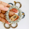 Thank You Gifts Leopard Hair Coils Telephone Cord Hair Ties