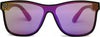 Mirrored Sunglasses - Purple