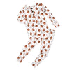 Brady Football 2-Piece Bamboo Set Kids Pajamas