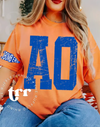 Grunge Stretch w/ Sleeve Flag---ANY TEAM ANY COLORS
