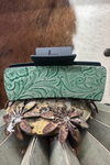 Cowgirl Tooled Hair Clip - Black
