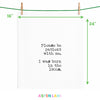 Funny gift Towel | Born in 1900s, 40s flour sack towel