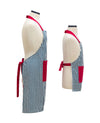 Striped Adult and Youth Apron Set - Matching 2pc Set