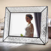 Vintage Stained Glass Wedding Photo Frame- J Devlin Pic 126
