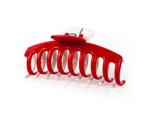  Red & White Hair Clip (2 pack)