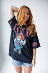 Nebraska Southern Split OS Band Tee