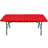 Nebraska Huskers Fitted Table Cover / Tablecloth:  3 Sizes Available