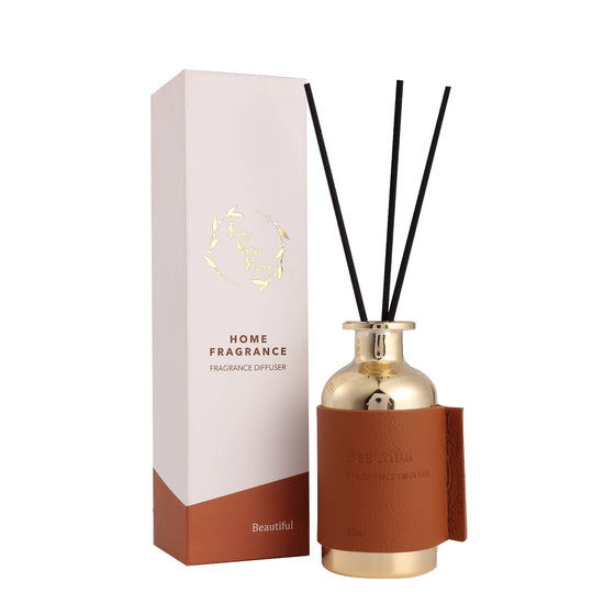 Brown Leather Aromatherapy Diffuser 80ml (2.71fl oz)-BTF