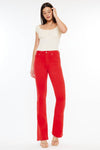 KAN CAN RED HIGH RISE BOOTCUT