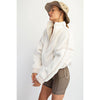 SHERPA MOCK NECK QUARTER ZIP JACKET