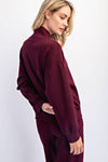 MODAL POLY SPAN SCUBA LUXE HALF ZIP JACKET