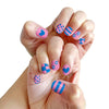 Blazin' BLUE Piggy Paint Pen Non-Toxic Kids Nail Polish
