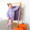 Boo Purple SWEATER Solid Knit Halloween Toddler Kids Top