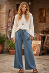 Scuba Wide Leg Pants