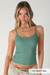 NIKIBIKI White Polka Dot Strap Cami