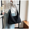 Vintage Suede Tote Commuter Underarm Bag MK2BLW6W10BBG699