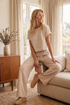 Scuba Wide Leg Pants