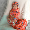 Penny Chickens Baby Swaddle Blanket