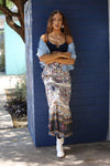 WASHED DENIM TENCEL BUTTON- FRONT JACKET
