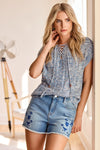 Audrey Jean Short w/Embroidery