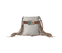  Gray Slate Hand-Tooled Bag