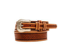  MYRA Vandal Hand-Tooled Leather & Iron Belt