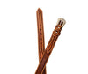 MYRA Vandal Hand-Tooled Leather & Iron Belt