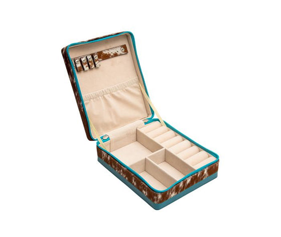 Ladies Leather Cotton Jewelry Box