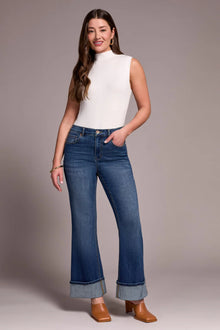  Brooke Palazzo Jeans w/Cuffs
