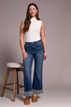 Brooke Palazzo Jeans w/Cuffs