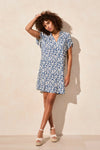 Knit Dress w/Sleeve Detail