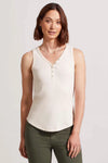 Henley Tank Top w/Buttons