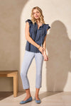 Frill Sleeve Blouse