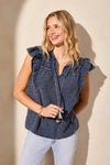 Frill Sleeve Blouse